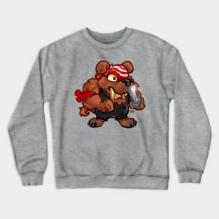 Pirate Dog Crewneck Sweatshirt